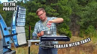 I made a trailer hitch table for my Suburban(First TIG project I ever completed)