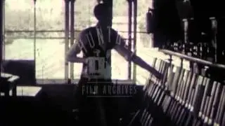 Amateur home movie, closing of and last train from Crystal Palace Station, 1950's --Film 4600