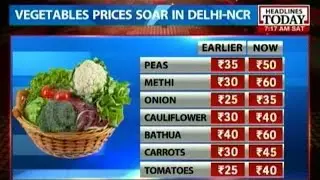 Vegetable prices soar up due to climate change in North