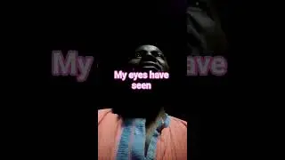 may your eyes see the glory of the living God