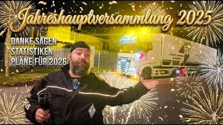 Jahreshauptversammlung 2025. Der Jahres abschluss von Siggi auf Ache