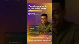 Your dream site from $350 🎯 SEO-ready 🌟 Fully custom 💻 You own it 🔐#WebDesign #marketingmadeeasy