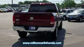 SOLD - USED 2016 RAM 1500 2WD CREW CAB 140.5 at Milton Martin Honda  #K4511