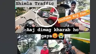Finally Aaj HYPER RIDE Ki /😭BIG Problem Shimla Traffic / MOTO VLOGS 🚩I Am Back YouTube❤️RS 200