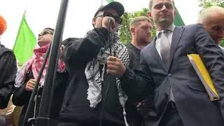 MO CHARA (KNEECAP ) APPEARING IN COURT FOR A SECOND TIME AT WESTMINSTER MAGISTRATES COURT