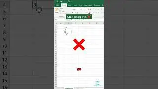 😳Superscript in excel #excel #shorts