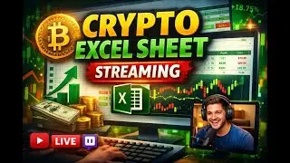 Live Streaming BTC/ETH Data in Excel Sheet | No Indicator, Pure Logic + Price Action