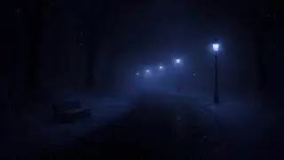 it&rsquo;s late, go to bed&hellip; (calm music w/ soft winter wind)