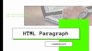 How To Create Paragraph In HTML? | HTML 02