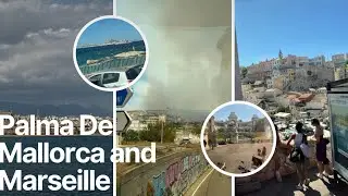 Palma De Mallorca And Marseille On A Cruise! 🇫🇷 🇪🇸🔥💨