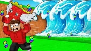 0 TO 100 TRILLION LUCKY BLOCK ONLY CHALLENGE IN BRAINROT TSUNAMI !!