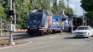NJT PVL 1625 ft. NJT 4502 &ldquo;Armed Forces 🦅🇺🇸 with Nathan K5LLA 1st Gen at Anderson Street Station