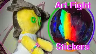 Art Fight Stickers! (Ft. /CandyEX3)