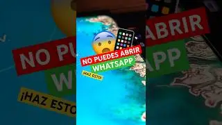 Si NO ABRE WHATSAPP Haz Esto! 2024 #shorts #whatsapp #tecnologia #android #telefono #celular #whats