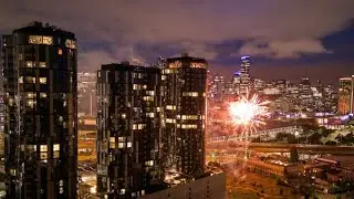 Fireworks welcome Melbourne's newest BTR development