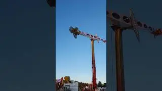 Who would want to take this Speed Ride❔❓❔And who has height phobia let me know in comment#themepark