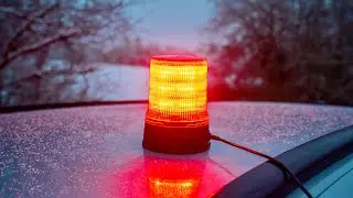 H&auml;nsch Movia SL in Rot im Schnee ❄️🚨 Raptors LED Technik Heckwarnsystem Backstorm 2023 4K