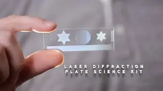 Laser Diffraction Plate Science Kit from ThinkGeek