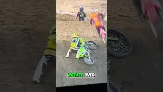 Chase Sexton A1 Heat Race Crash!! Epic Motorcycle Crash! Rider Escapes Disaster With Wild Wheelie!