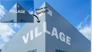 How To Apply Perspective Text on Any Surface In Photoshop | photoshop tutorial in hindi #photoshop