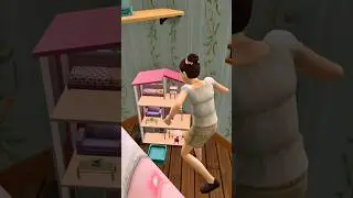 Smashing the Dollhouse! #DollhouseDestruction #PlaytimeChaos #ToySmash #UnexpectedFun #MessyPlay