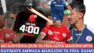 MO ONYESHA JEURI MOYA YA PESA SASA HATIMAYE ALETA MASHINE MPYA MSIMBAZI 
