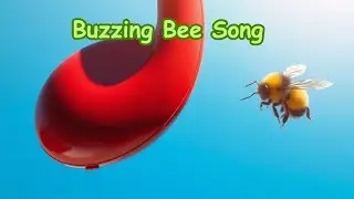 🐝 🐝 Buzz, Flutter, and Crawl with Us! 🐞Buzzing Bee Song -