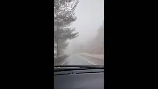 30-11-2025 troodos Cyprus-driving through the clouds