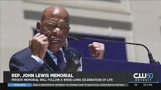 Private Memorial Will Follow Week-Long Celebration Of Life For Rep. John Lewis