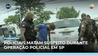 Suspeito morre em opera&ccedil;&atilde;o do Deic contra fac&ccedil;&atilde;o em Cotia (SP) | #SBTBrasil