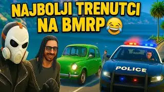 NAJBOLJI TRENUTCI NA BMRP😂 | GTA V
