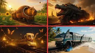 ITALIAN BRAINROT EXTINCTION TRAIN - The Craziest Action Animation. OFFICIAL MUSIC VIDEO