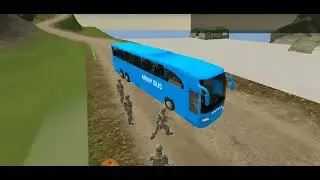Army Soldier Bus Driving Simulator 3D - Offroad US Transport Duty Driver - Android Gameplay