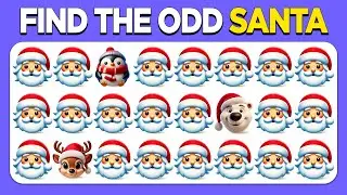 Find the ODD One Out - Christmas Edition 2025🎅🎁⛄️ | 40 Levels Quiz | Easy, Medium, Hard