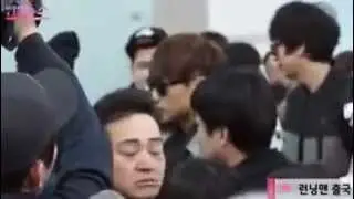 Running Man Team Leaving Incheon to Brisbane