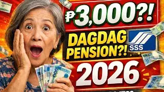 ✅ATTENTION SSS Pensioners: May ₱3,000 Dagdag Pension sa 2026? Alamin ang Totoo!