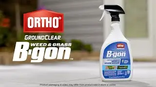 How To Use Ortho&reg; GroundClear&reg; Weed & Grass B-gon&trade; Patio & Landscape Weed & Grass Killer - 24 oz.
