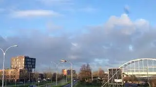 Time-lapse Hofweg Nootdorp Nederland [1 sec] [30 fps] - 2015-12-31