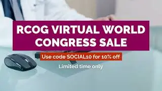 RCOG 2021 Virtual World Congress | Flash sale