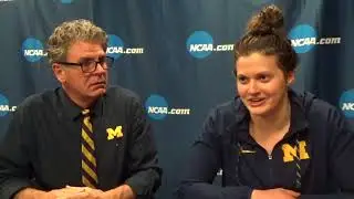 Mike Bottom & Clara Smiddy, Michigan, night four at NCAA championships