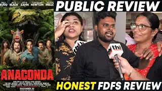 🐍Anaconda Public Review Tamil | Anaconda Movie Review | Anaconda 2025