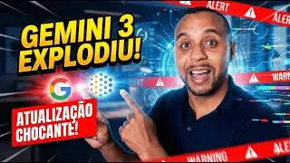 NOVO Google GEMINI 3 ACABA DE LANÇAR atualização GRATUITA com o GOOGLE AI STUDIO (passo a passo)
