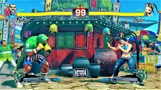 Balrog vs Ibuki (Hardest )  Ultra Street Fighter IV.