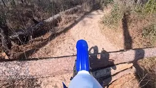 2-Stroke Therapy | Blown Suspension YZ125 Shakedown Ride – Sam Houston NF