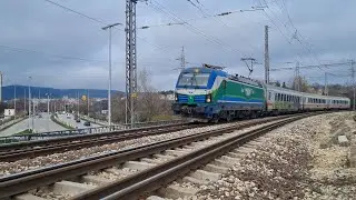 БВ 2612 с локомотив 80 038 Хан Крум