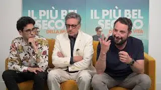 Il più bel secolo della mia vita: parlano Valerio Lundini, Sergio Castellitto e Alessandro Bardani!