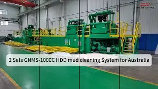 2 Sets GNMS-1000C HDD mud cleaning System for Australia