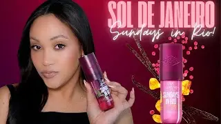 NEW! ✨ SOL DE JANEIRO SUNDAYS IN RIO WARM VANILLA HAIR & BODY MIST REVIEW! | AMY GLAM