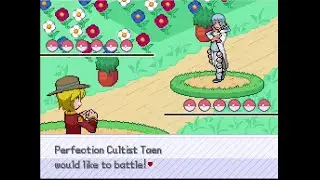 Pokemon Insurgence - Final Battle vs. Perfection Cultist Taen (Hard 1.2.7)