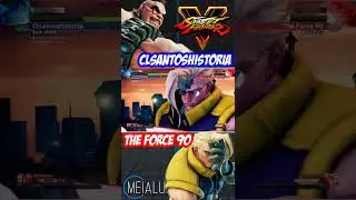 SFV CE - Clsantoshistoria(ABIGAIL) VS The Force 90(NASH) 🌘 MeiaLua 🌘